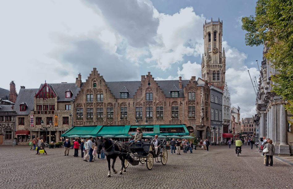 Bruges Old Town, Bruges, West Flanders, Belgium